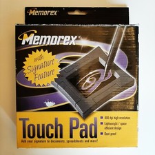 New in Box NIB Memorex Touch Pad w/ Stylus Signature Feature 3202-2900