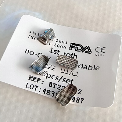 Dental Orthodontic Buccal Tubes Bondable brackets Non-con 1st 2nd Molar Roth /MBT