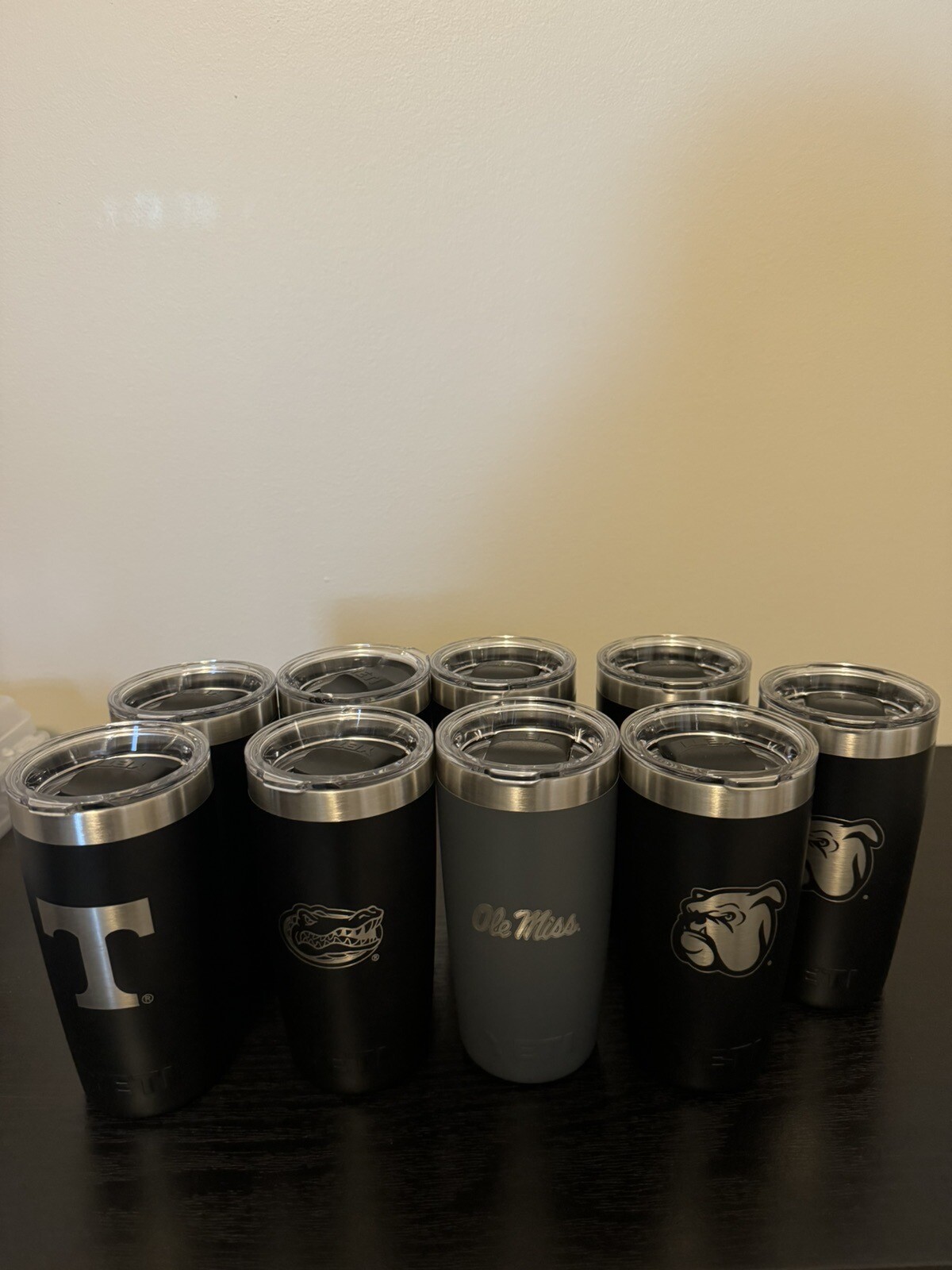 Yeti tumbler 10 oz SEC Football Team eBay