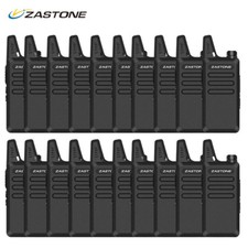 20pcs Zastone ZT-X6 Mini Ham Radio UHF 400-470MHz 16CH X6 Two Way Walkie Talkie