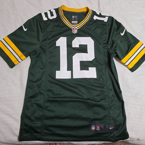 Nike NFL Green Bay Packers #12 Rodgers Jersey Men’s Size S