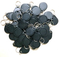 RFID 125KHz Writable Rewrite T5577 Keyfobs Proximity Access Tag 50pcs
