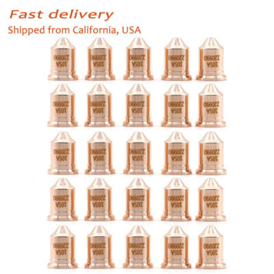 25pk 220990 Plasma Cutter Nozzle For Hypertherm Powermax