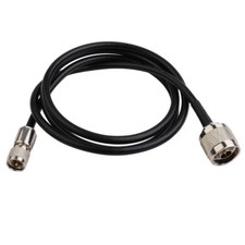 N Plug Male to mini-UHF Plug Male Adapter Connector Paitail Cable Coax RG58 1M