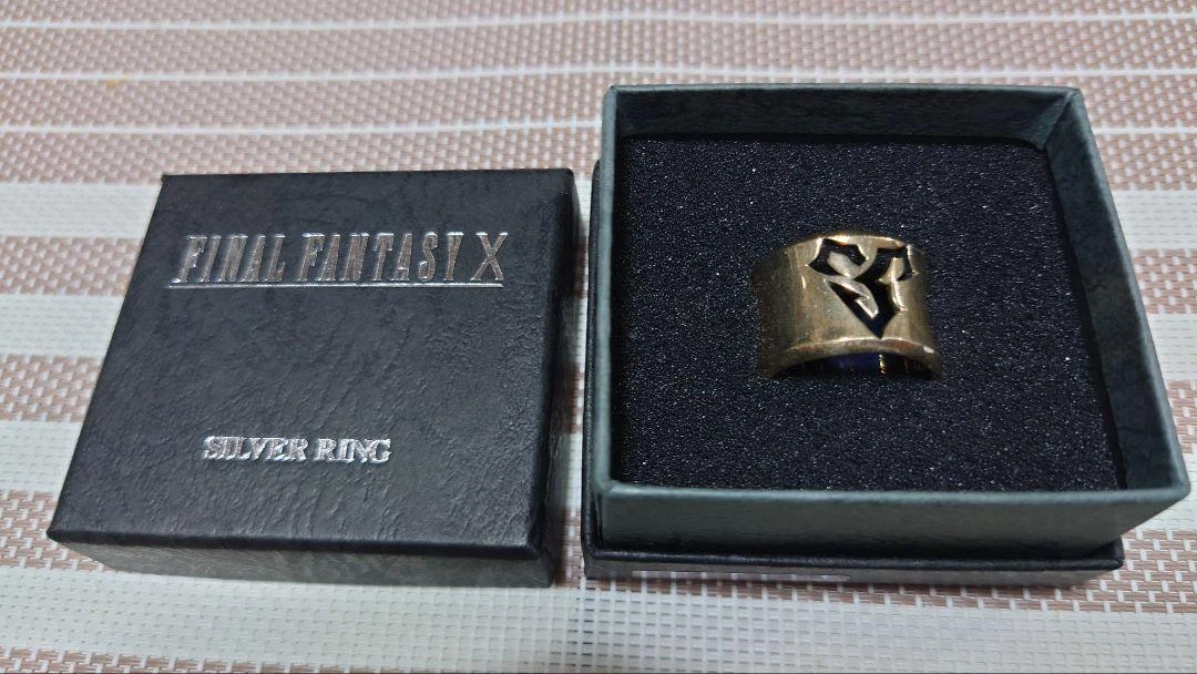 Final Fantasy X Tidus Silver ring Silver925 Size US 9 Square Enix
