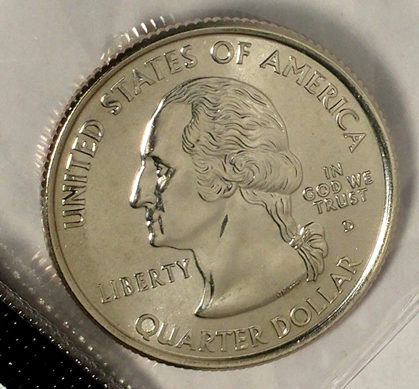 2000-D 25C State Quarter Massachusetts BU CLAD M/S 18sh1006 - Image 2 of 2