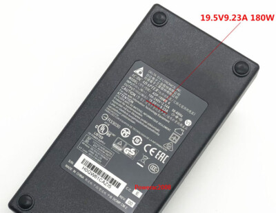 MSI GL63 8SE-054US 15.6 Laptop AC Adapter OEM Slim 19.5V 9.23A 180W Power Supply