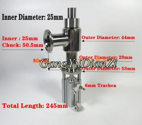 304 Stainless Steel Liquid Filling Machine 25mm Anti-drip Head Discharge Valve - Picture 1 of 4