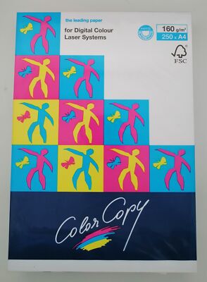 Mondi Color Copy A4 (210 x 297mm) 160g/m2 250 sheet(s) for Digital Laser Systems