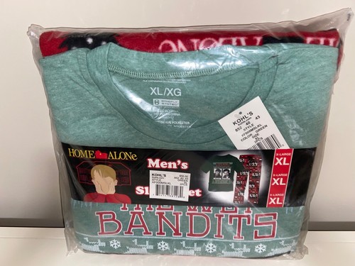 Home Alone Mens 2-Pc. Sleep Set The Wet Bandits Size Lg. & XL New - Picture 7 of 21