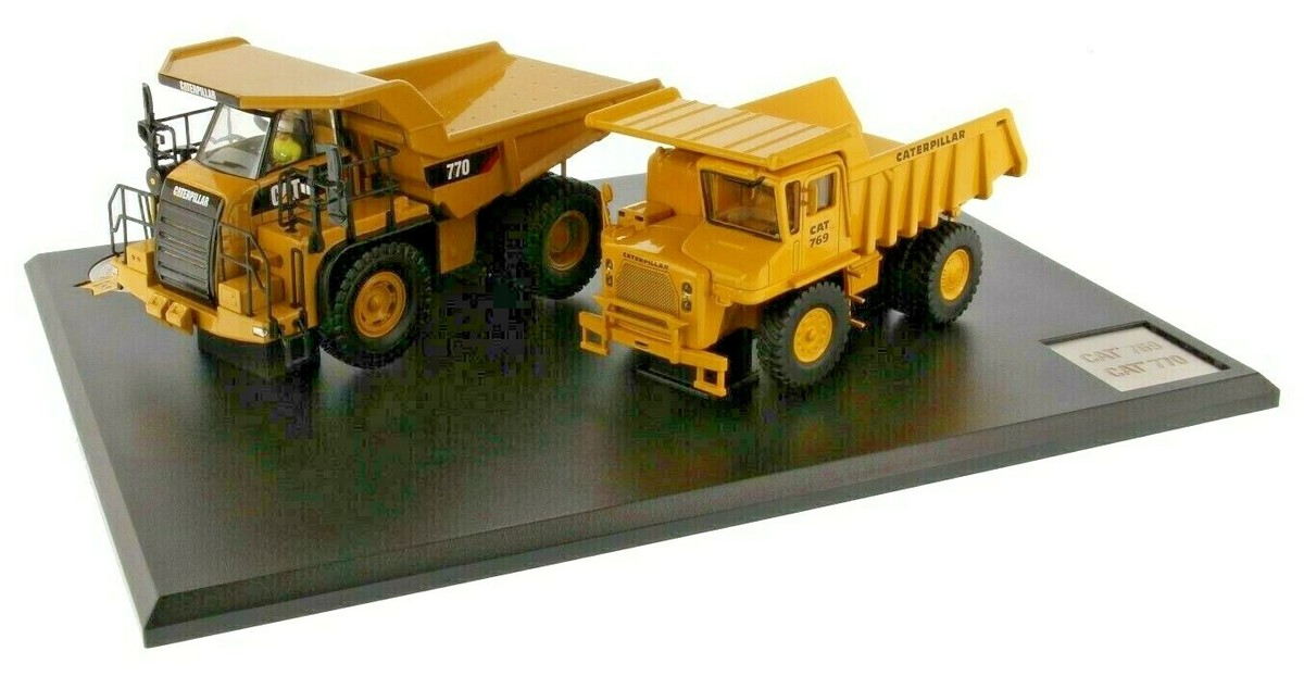 Caterpillar | 1:50 | EVOLUTION GIFT SET | CAT 769 & CAT 770 Trucks