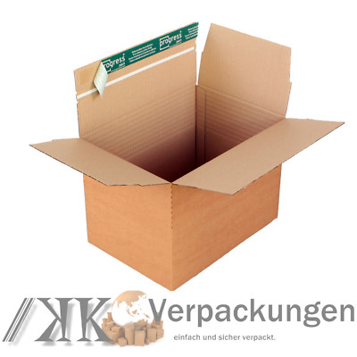 1000 Fix-Aufrichtekartons DIN A4 304x216x130-220 mm Faltkisten variable Füllhöhe