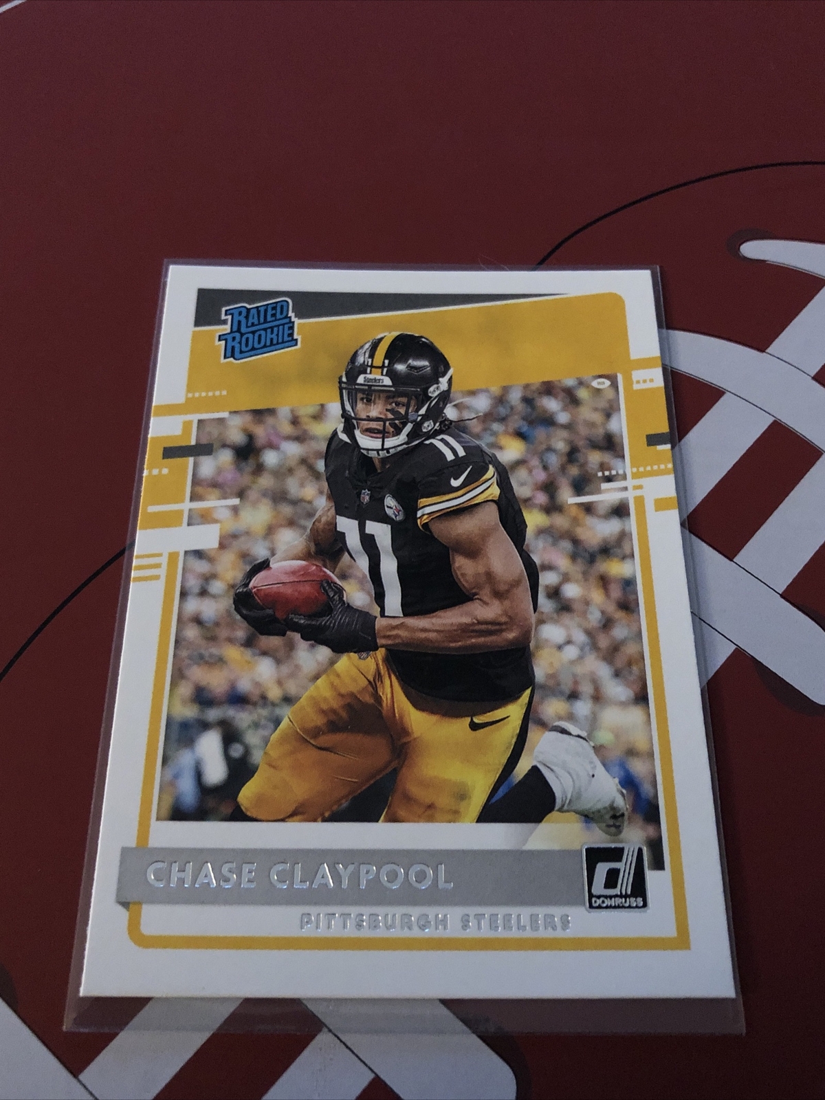 2020 Panini Donruss Chase Claypool Rated Rookie #327 Steelers RC