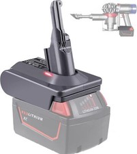 For Dyson V8 V7 Adapter for Milwaukee 18V Battery Convert to V7 Vacuum Cleaner