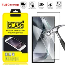 For Samsung Galaxy S24 FE/S24 S24 Plus/S24 Ultra Tempered Glass Screen Protector