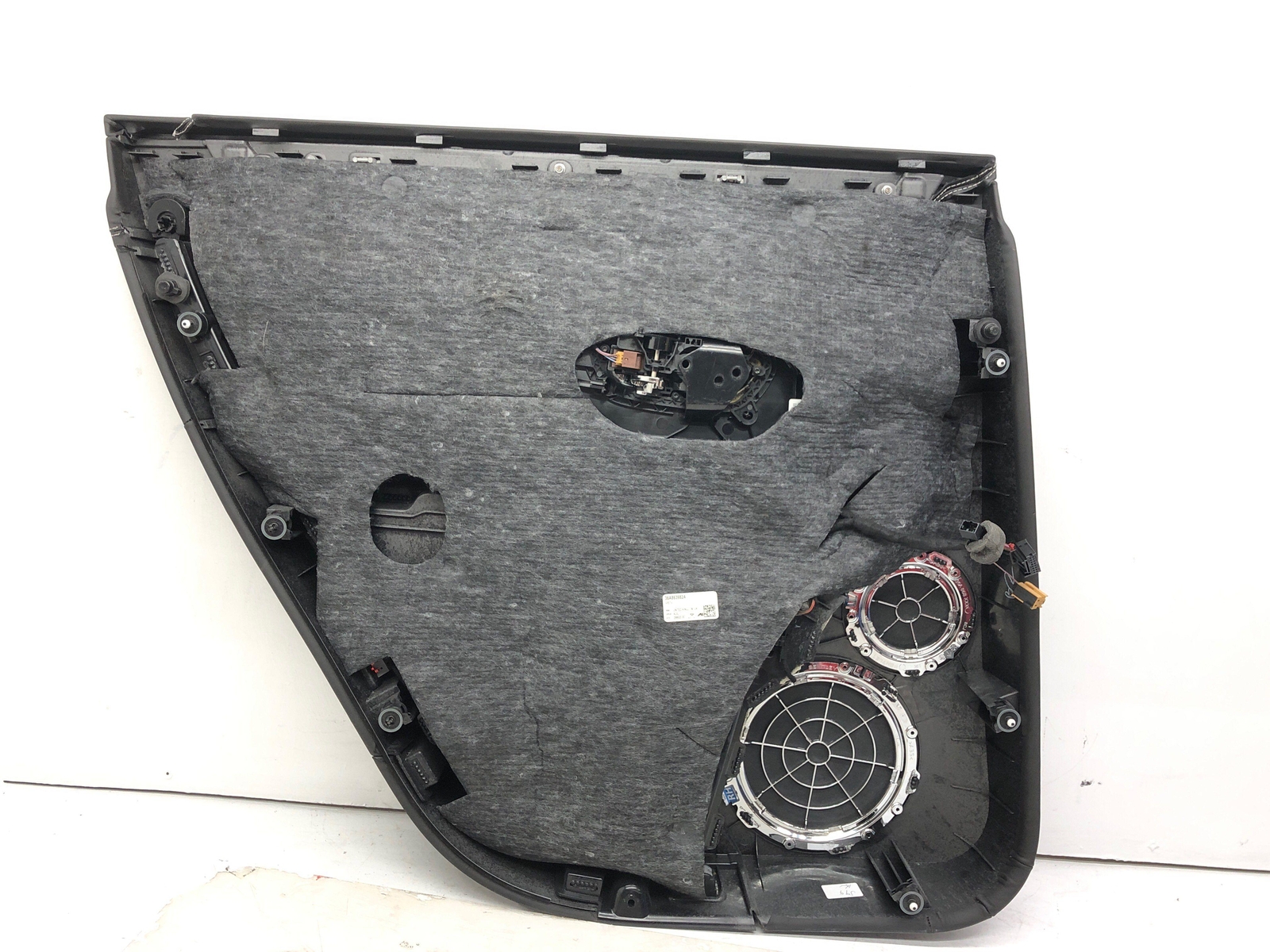 2016-2020 BENTLEY BENTAYGA RIGHT REAR INNER DOOR TRIM PANEL COVER BLACK *NOTES*