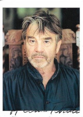 Hilmar Thate - Deceased - Original Signed Autograph Card - RARE