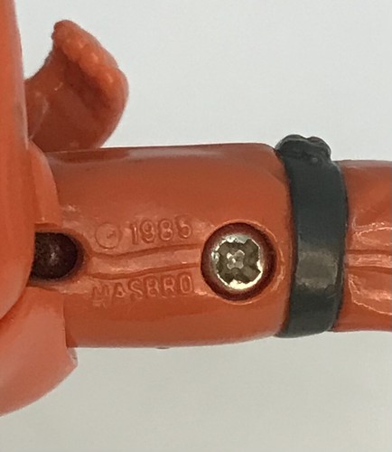 Figura de acción de juguete de colección 1985 GI Joe Barbecue Hasbro barbacoa (B) nueva junta tórica - Imagen 8 de 8