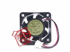 1PCS D40BM-12B 4015 DC12V 0.10A 2-Pin Silent Cooling Fan