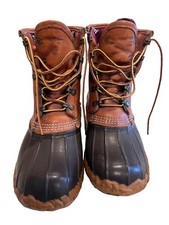 LL BEAN Maine Hunting Shoe Gore-Tex Thinsulate Duck Boots Made USA Sz 7. Vintage