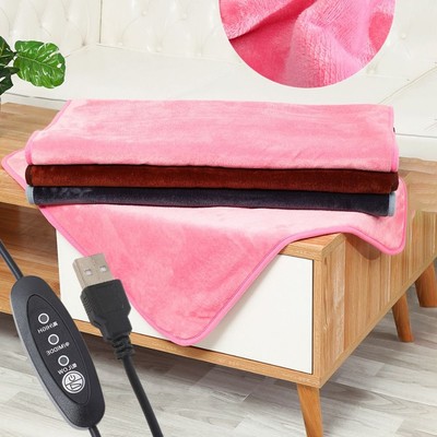 Heating Flannel Sofa Pad Warming Products Mini Heating Blanket Heating Pad  | eBay
