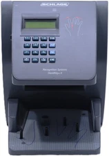 SCHLAGE RECOGNITION SYSTEMS HANDKEY II HK-II BIOMETRIC HAND READER