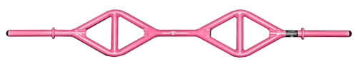 Returned New T-Grip Barbell Lite Bar Pink w/Parallel and Angled Grip Position - Afbeelding 1 van 9