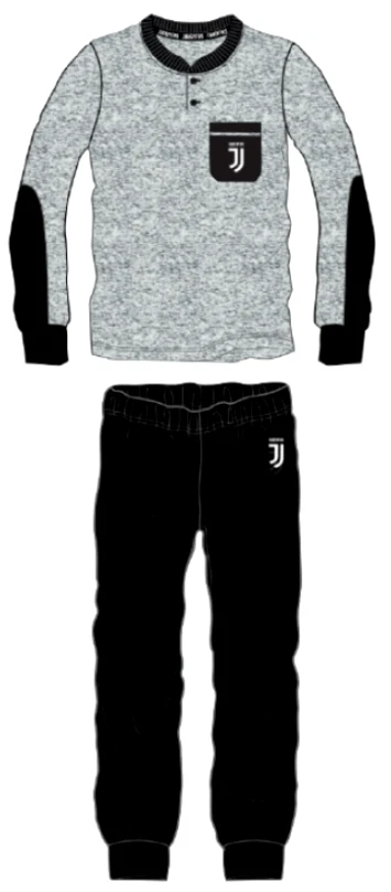 PIGIAMA JUVENTUS UFFICIALE Bambino Anni 10 12 14 invernale JUVE 20-21 grigionero
