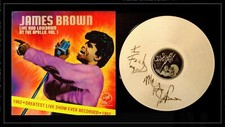 JAMES BROWN  signed and framed  record album
