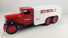 ERTL Diecast Mobil 1930 Diamond T Tanker Bank Humble Gas Limited Edition 8"
