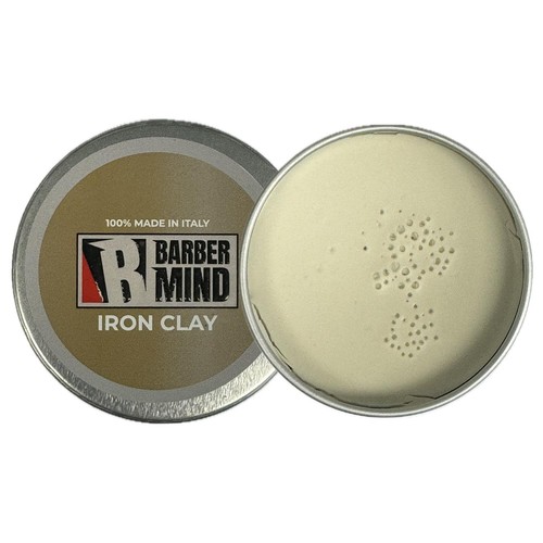 Barber Mind Iron Clay Haarpomade 100 ml starker Halt matter Effekt - UK FACHHÄNDLER
