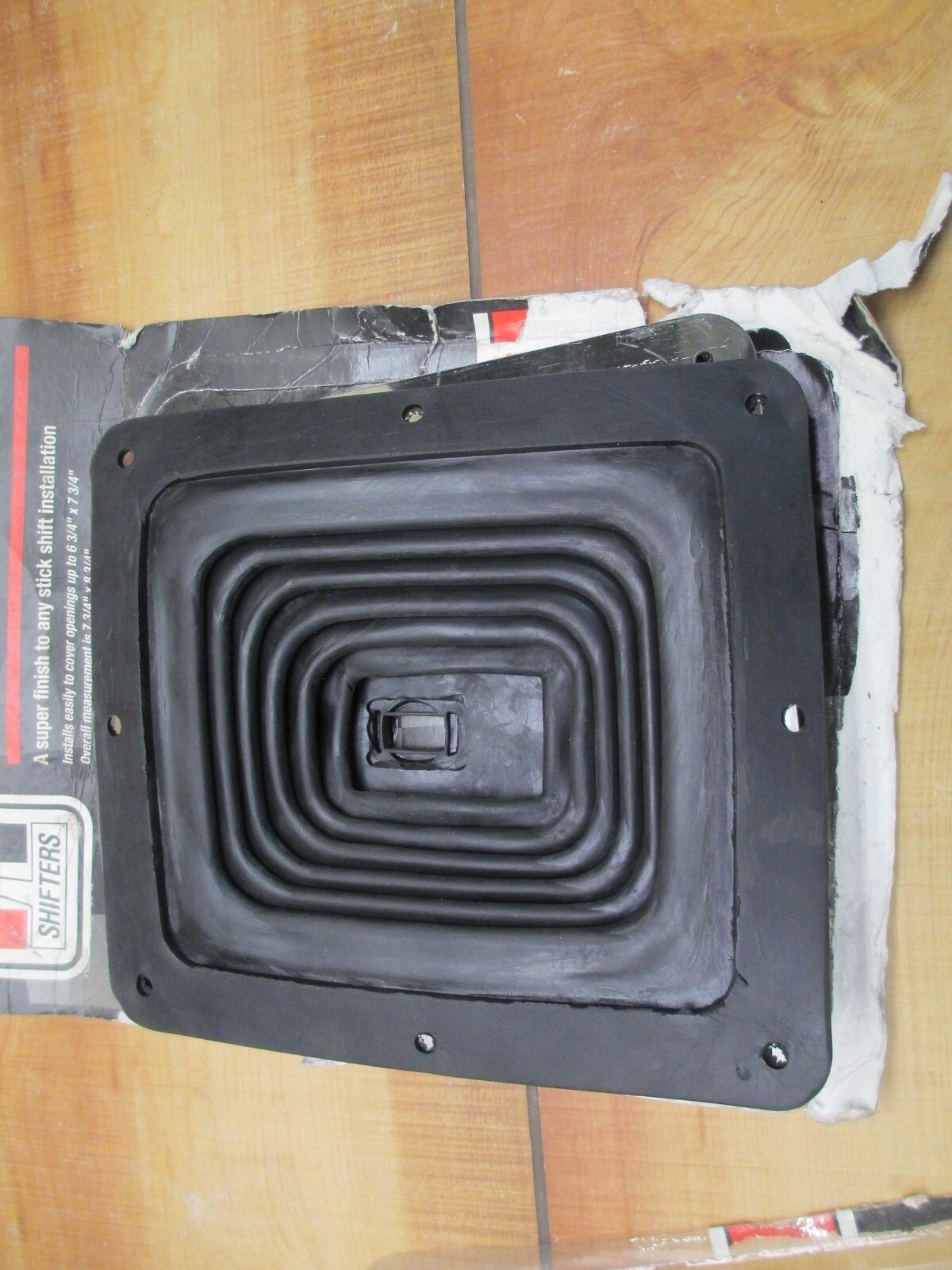 HURST Large Shifter Boot 73/4" x 83/4" Superboot 1147494 Rubber