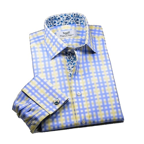 100 cotton dress shirts wholesale Robert Lewis RL590D 100% Cotton Dress Shirt
