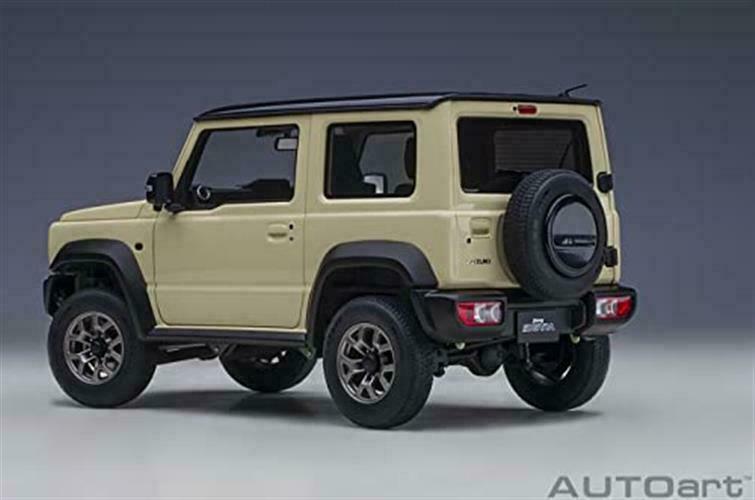 AUTOart 1/18 Suzuki Jimny Sierra (JB74) Ivory-Metallic / Black
