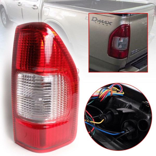 FÜR 03 - 06 Isuzu D-MAX Dmax Holden Rechts RÜCklicht Lampe Licht+GlÜHbirne-image