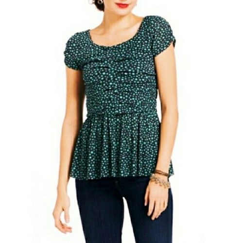 anthropologie postmark peplum top