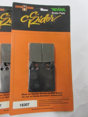 Performance Machine EBC Brake Pads for Harley-Davidson 2 Piston Caliper PM 162x2