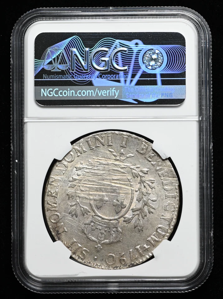 FRANCIA. Luis XVI, ecu de plata, 1790-I, Dav-1333, NGC AU53 Foto 4 de 4