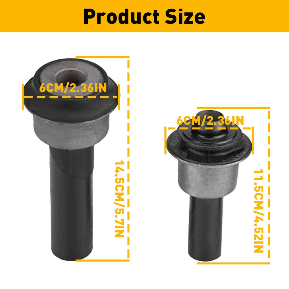 4PCS Bushing Engine Cradle Subframe Crossmember Durable For 2008-15 Nissan Rogue - Foto 9