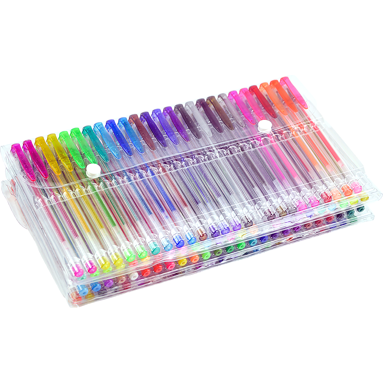 Glitter Gel Pens (100 pack) with 2.5X More Ink Craft, Kids & Adult