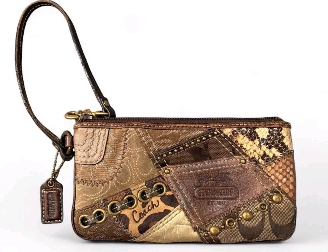 Coach Patchwork Brown Bags & Handbags for Women for sale | eBay
