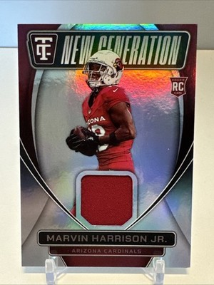 2024 Totally Certified- Marvin Harrison Jr. #NGJ-MHJ New Generation Mem RC
