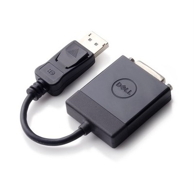 DELL 470-ABEO Videokabel Adapter DisplayPort DVI schwarz