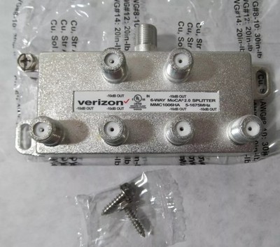NEW ANTRONIX OEM VERIZON  MMC1006HA 6-WAY MoCA 2.0 SPLITTER 5-1675 MHz