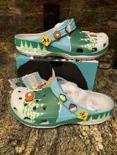 New Mens Crocs South Park Classic Clogs, size 9 also womens 11 shoes