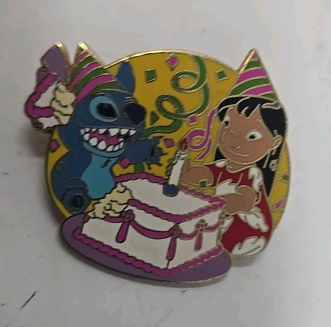Disney Pin Lilo and Stitch Birthday Holiday Pin Collection 2005 G4