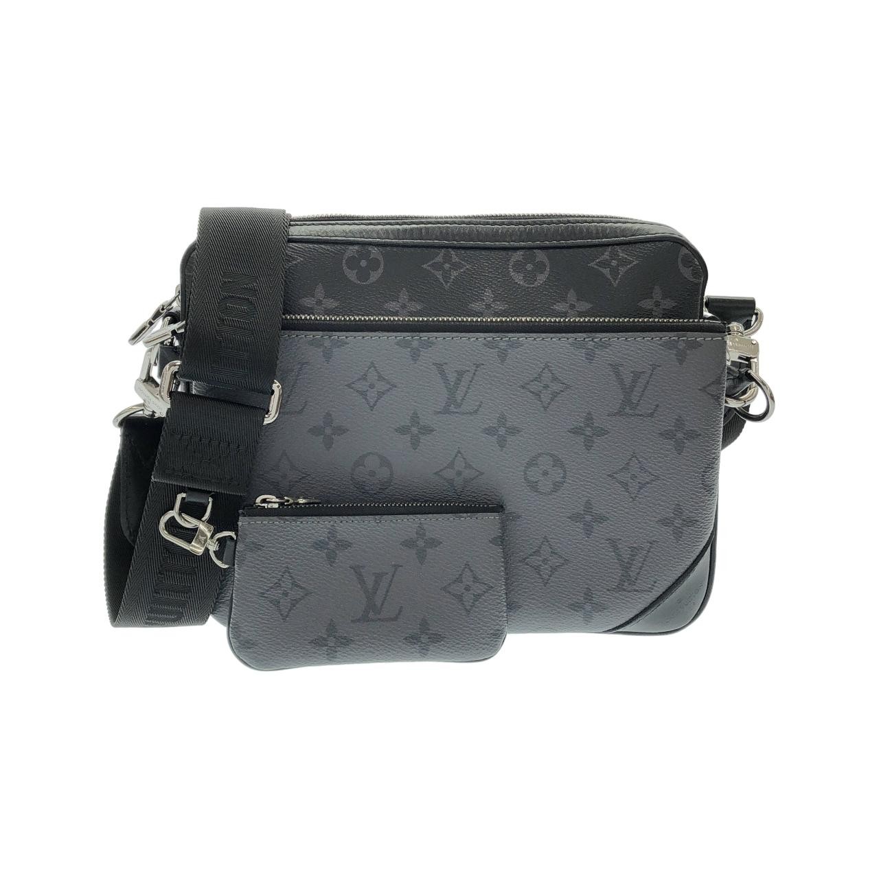 Authentic LOUIS VUITTON Monogram Eclipse reverse … - image 1