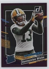 2023 Panini Donruss Rated Rookie Season Stat Line /430 Dontayvion Wicks #333 z5b