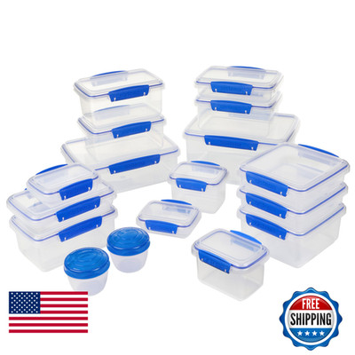 Sistema Klip It Collection Food Storage Containers 34-Piece Setblue 2163971