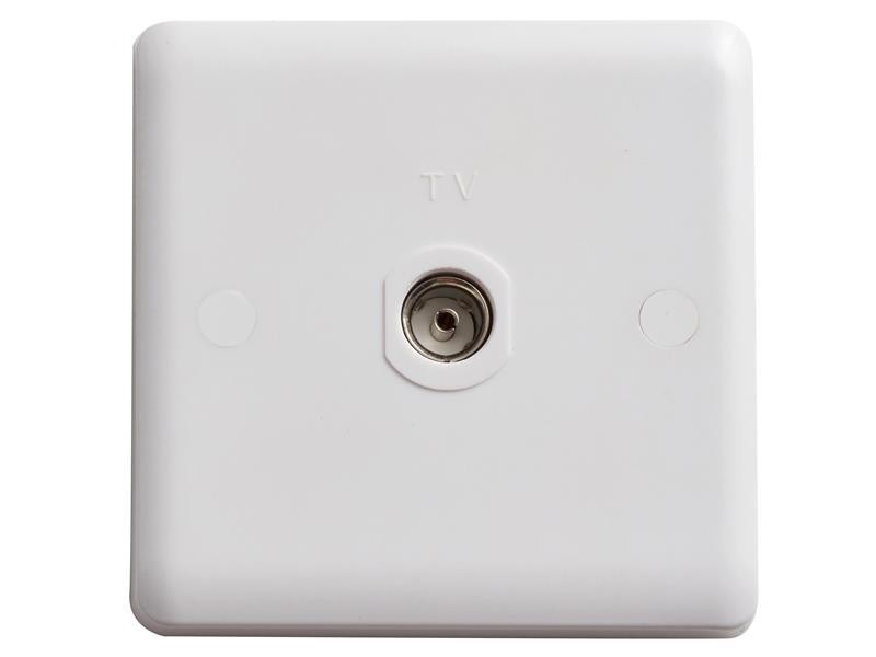 Deta Vimark Single Isolated Co-Axial Outlet - Durable & Stylish